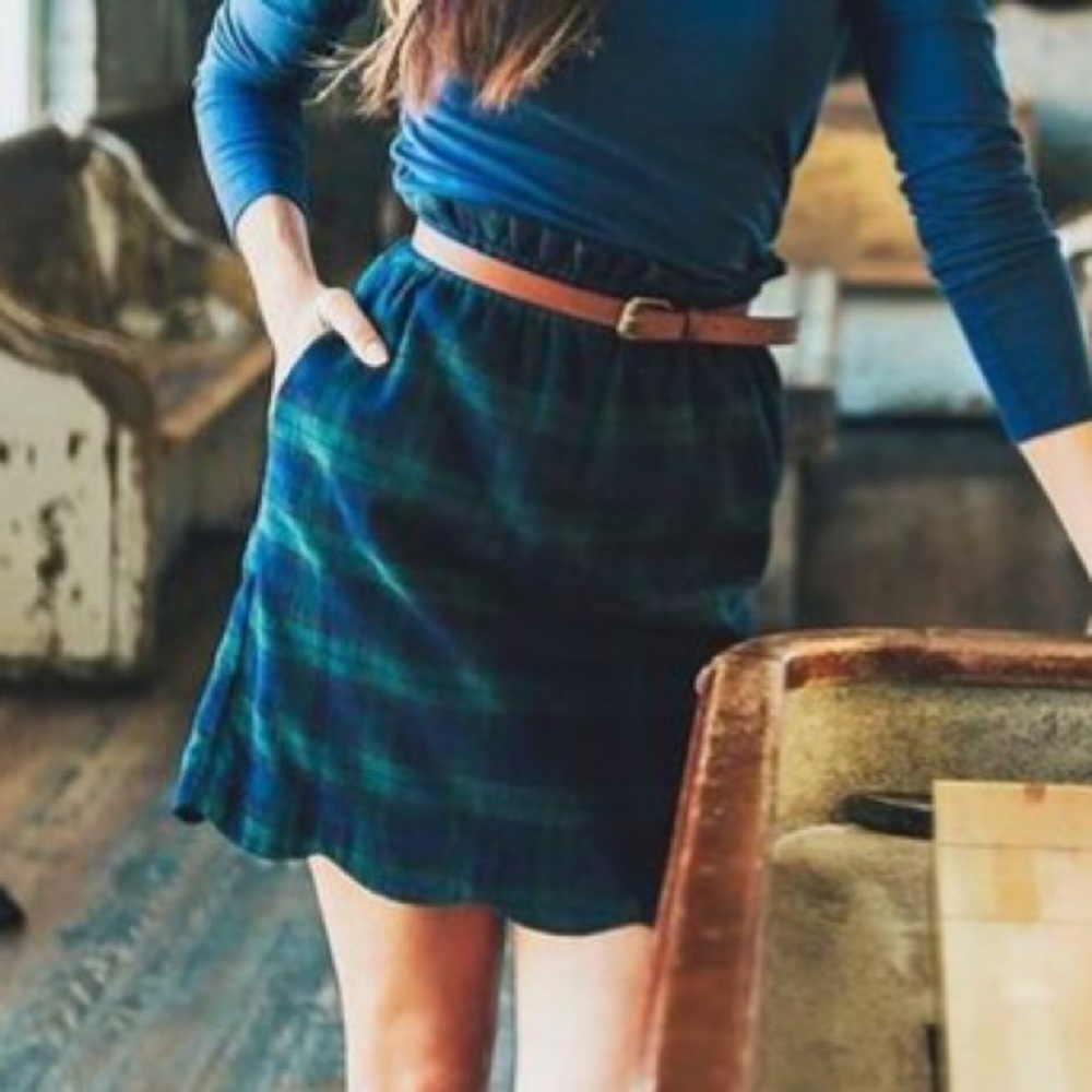 NWT LJ Plaid Flannel Skirt